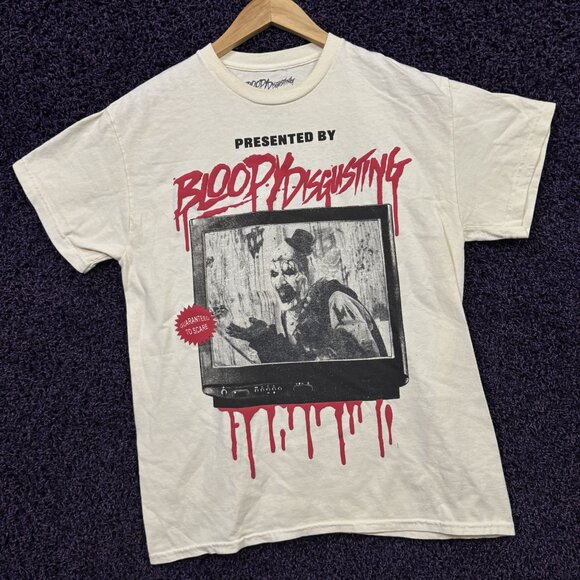 Terrifier X Bloody Disgusting Horror Tshirt size medium - Picture 3 of 5